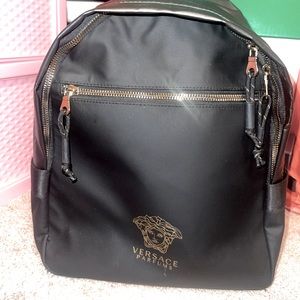 Versace parfums book bag